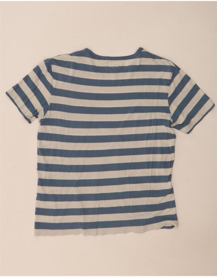 Levi's Herre T-Shirt Top Stor Blå Stribet