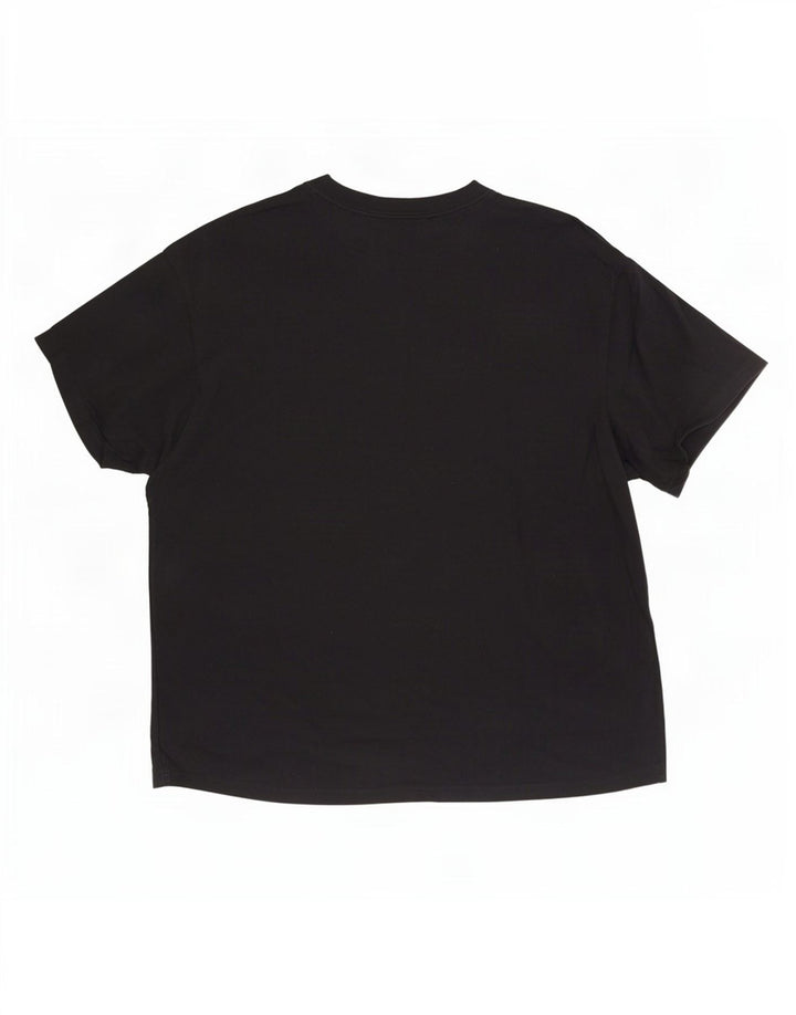 Nike T-shirt top mellem sort bomuld til mænd