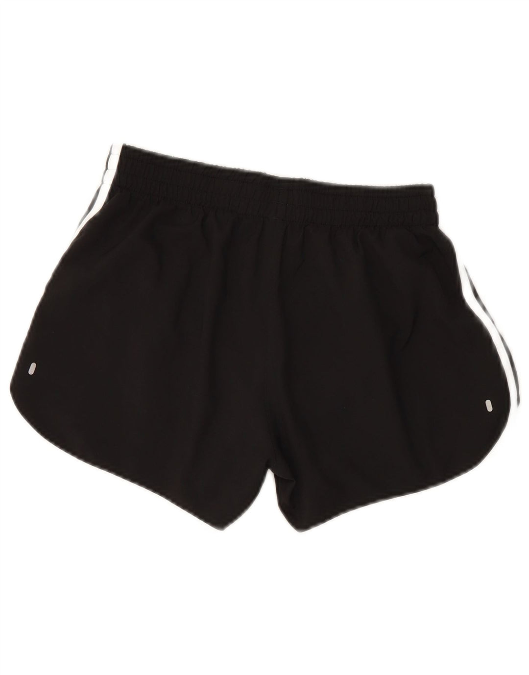 ADIDAS sportsshorts til kvinder UK 10 Small Black Polyester