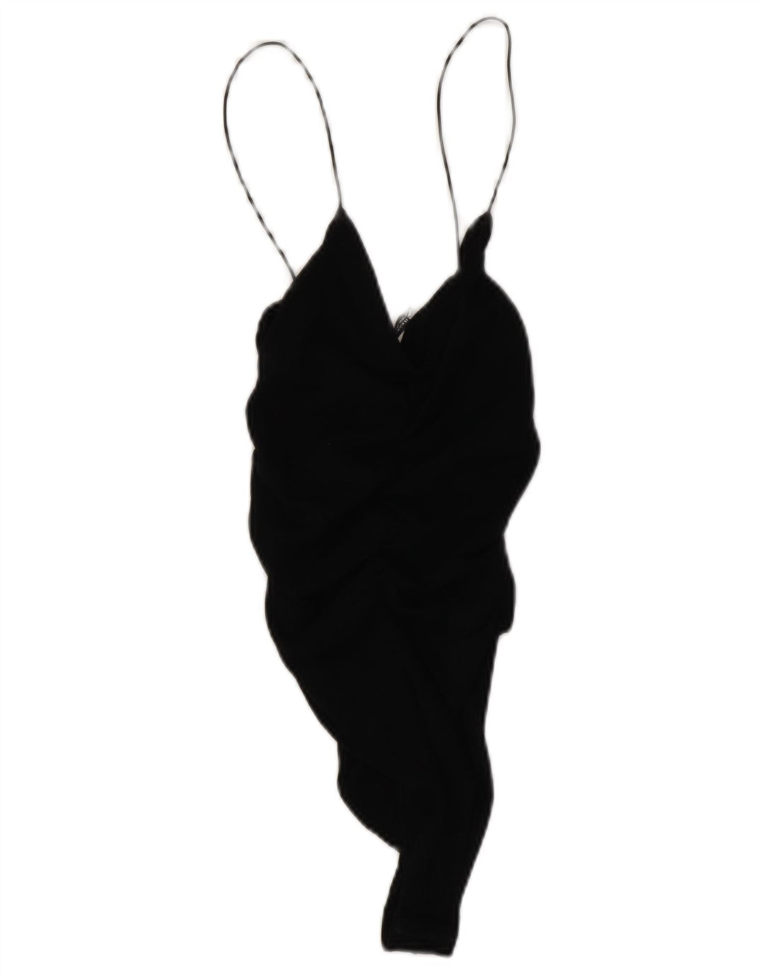 Zara Dame Mini Slip Dress UK 12 Medium Black