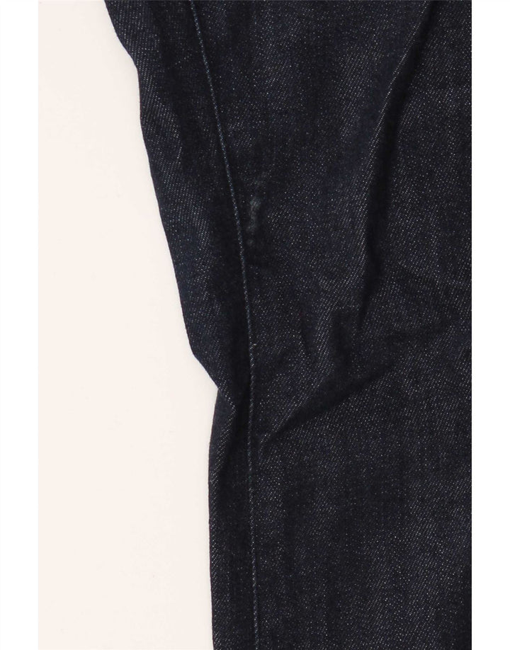 Marks & Spencer Dame Slim Bootcut Jeans UK 12 Medium W30 L31 Navy Blue