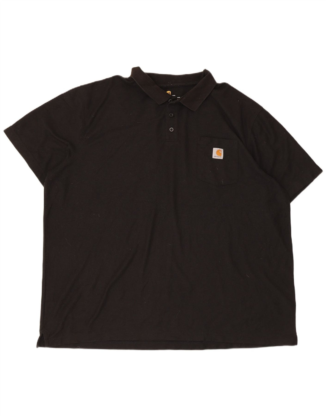 CARHARTT Herre Original Fit Polo Shirt 3XL Sort Polyester