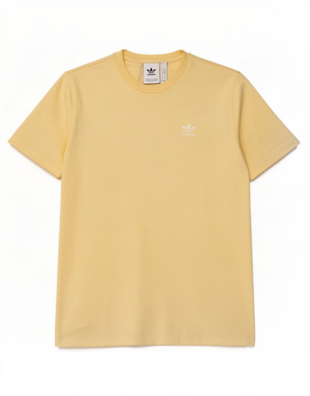 Adidas herre T-shirt top lille gul bomuld