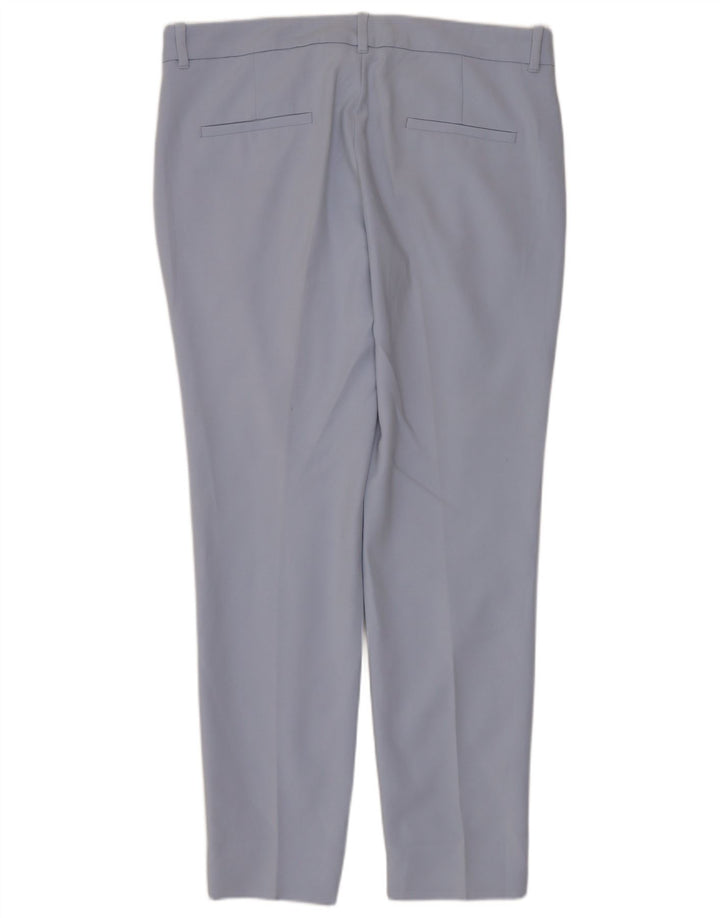Zara Dame Slim Chino Bukser EU 40 Medium W30 L28 Blå