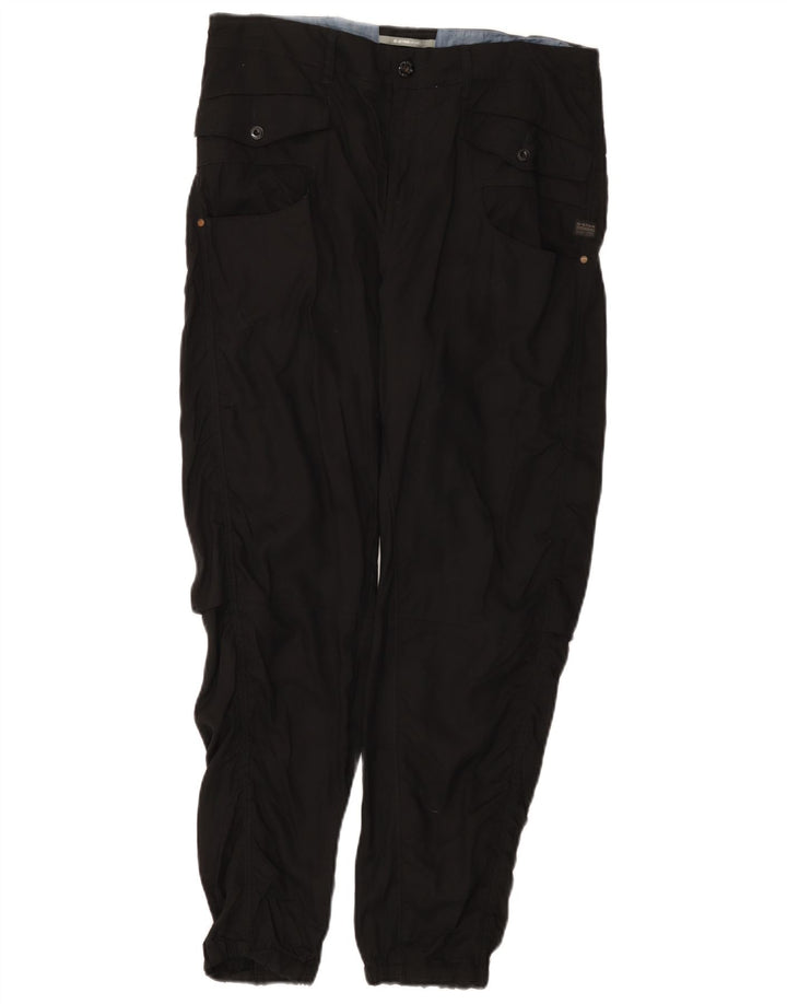 G-Star Dame Joggers Cargo Bukser W28 L27 Sort Lyocell