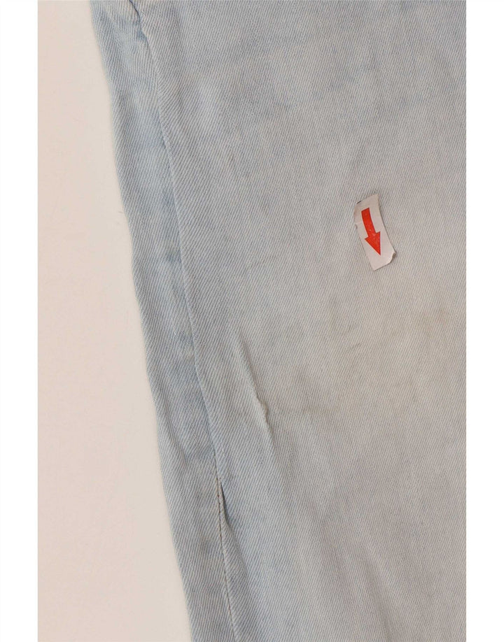 Zara Herre Distressed Slim Jeans EU 38 Small W30 L27 Blue Cotton