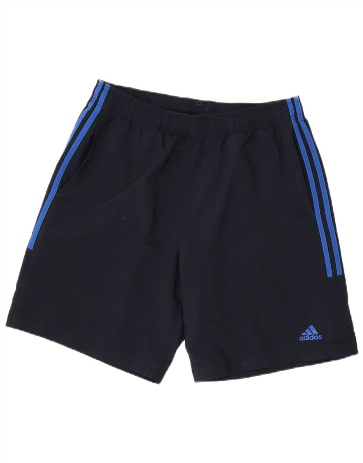 Adidas Sportsshorts til mænd store marineblå polyester