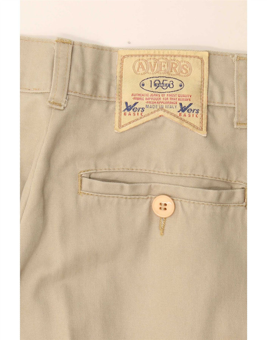 Vintage Straight Cargo bukser til mænd W32 L31 Beige