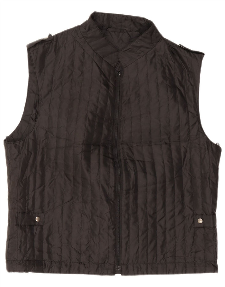 Marks & Spencer Herre Liner Gilet UK 38 Medium Black Polyester