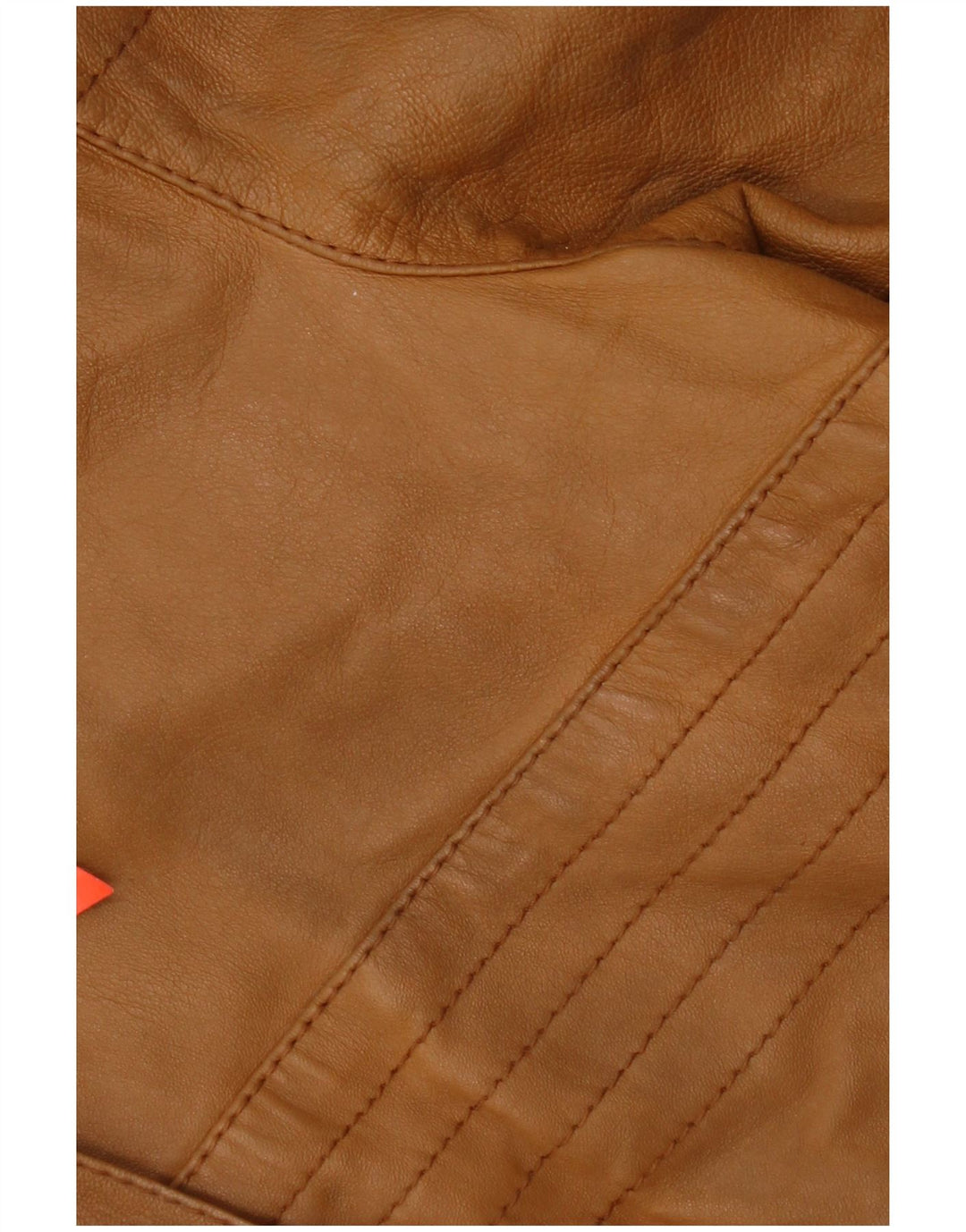 Vintage læderjakke til kvinder IT 44 medium brunt læder