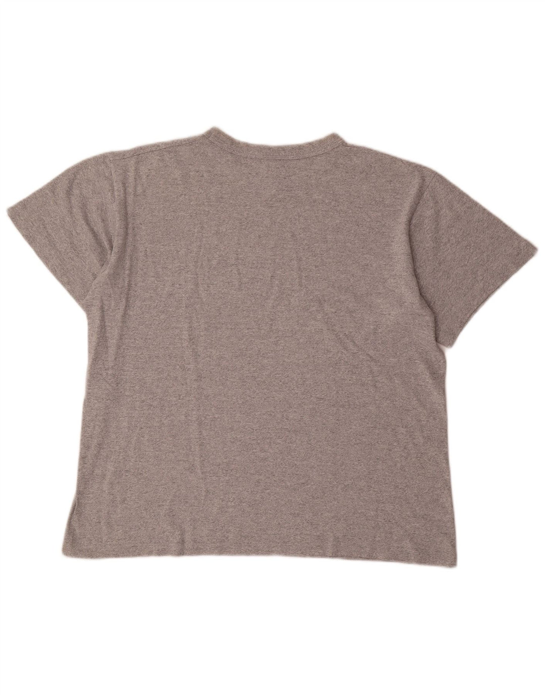 Champion Herre Grafisk T-Shirt Top Stor Grå Akryl