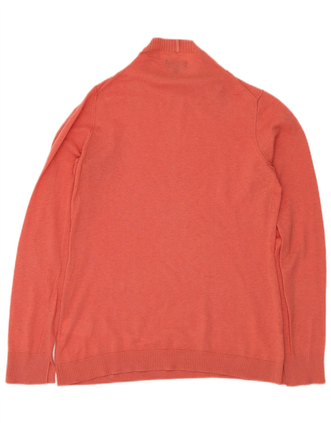 JIGSAW Dame Turtle Neck Jumper Sweater UK 12 Medium Pink Cashmere