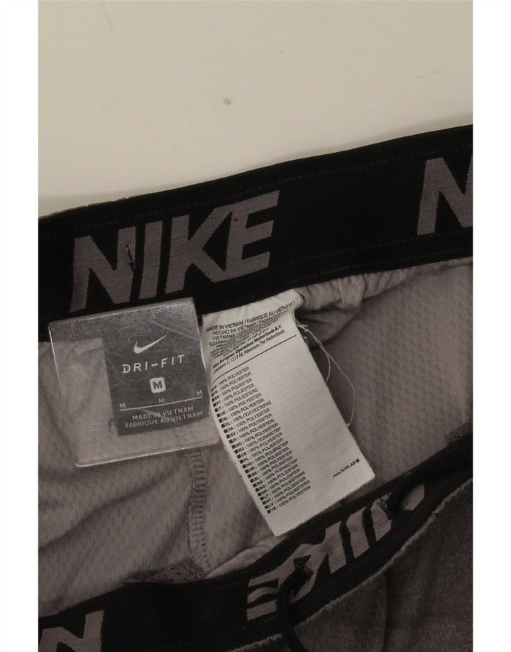 Nike Herre Dri Fit sportsshorts mellemgrå polyester