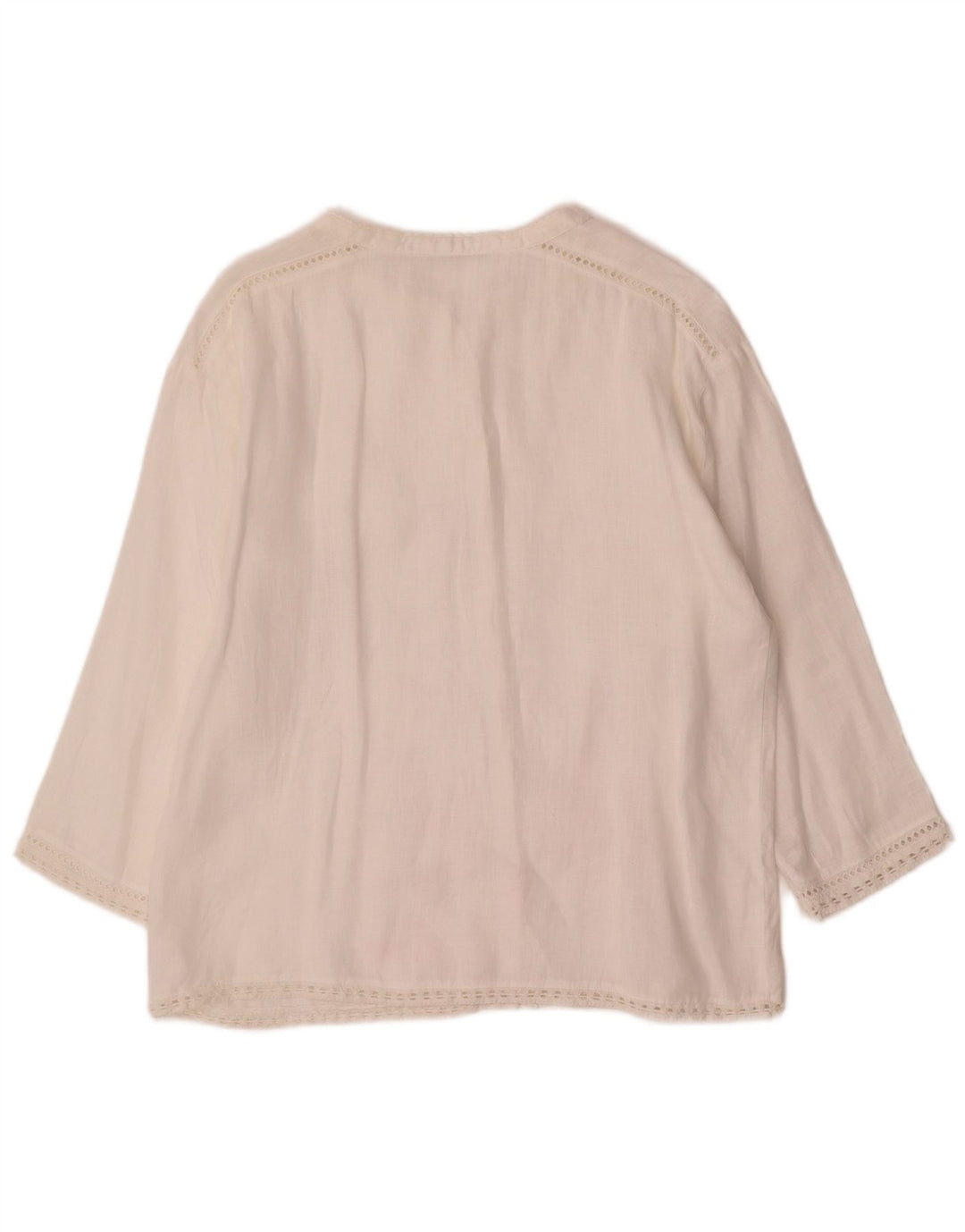 Zara skjortebluse til kvinder UK 18 XL Hvid