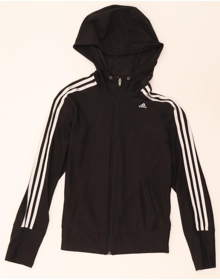 Adidas Dame Climacool Træningsdragt Top Jacket UK 8/10 Small Black