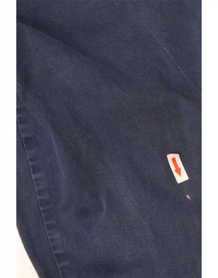 Marks & Spencer Herre Regular Fit Chinobukser W38 L31 Marineblå Bomuld