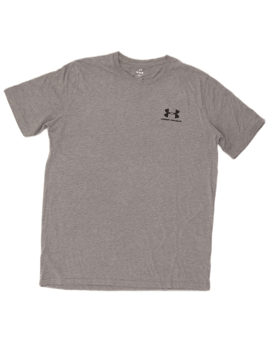 Under Armour Herre T-Shirt Top Medium Grå Bomuld