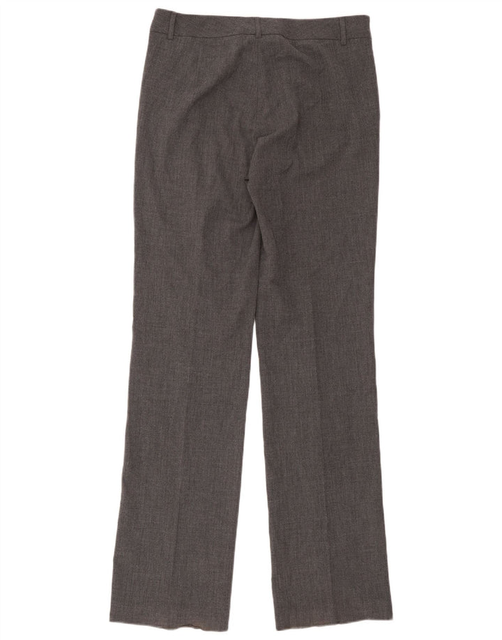 Zara lige jakkesæt til kvinder EU 40 Medium W30 L34 Grå polyester
