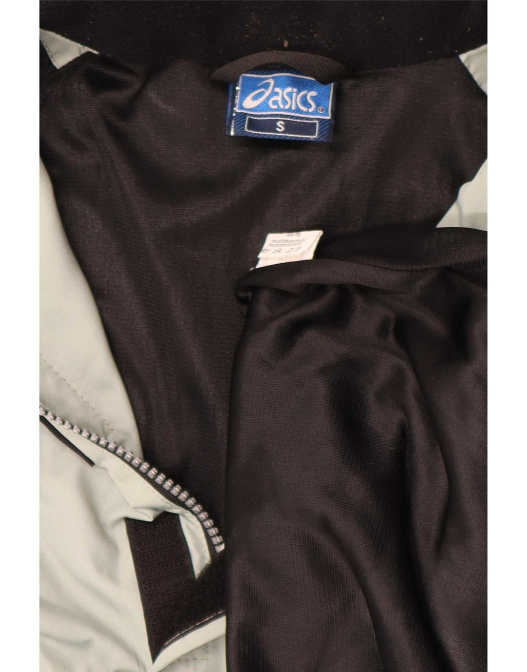 Asics Herre Loose Fit Pullover Regnjakke UK 36 Lille Grå Polyester