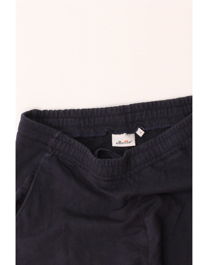 ELLESSE Mens Tracksuit Trousers Small  Navy Blue Cotton Vintage Ellesse and Second-Hand Ellesse from Messina Hembry 