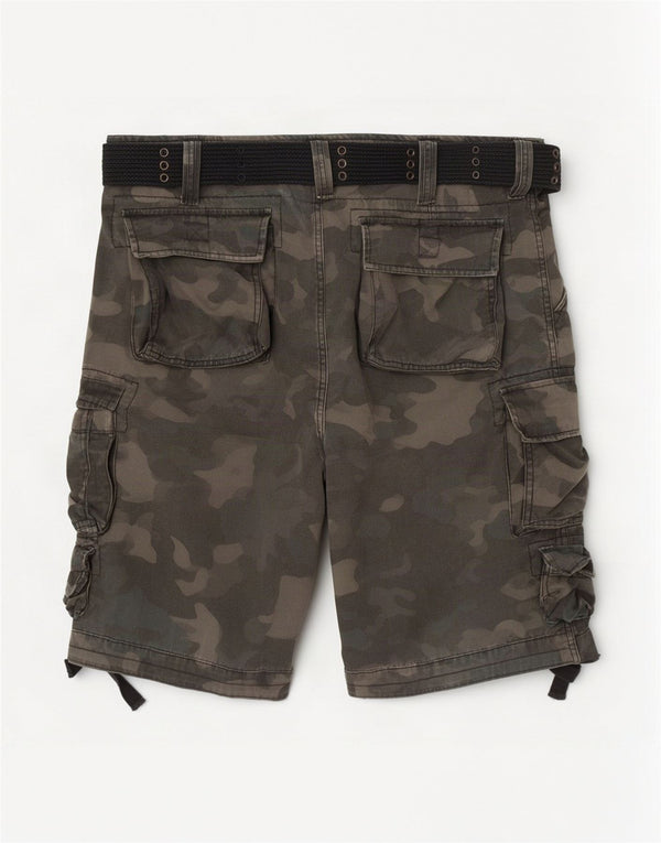 Brandit Herre Cargo Shorts 3XL W40 Grøn Camouflage