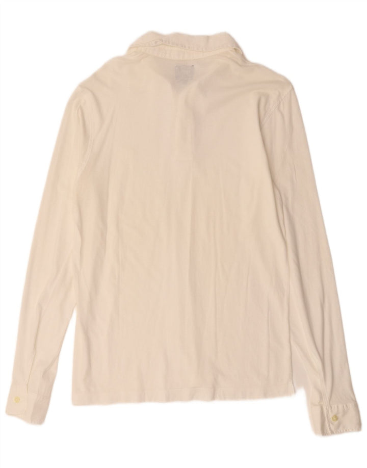 Henry Cottons Herre Pullover Shirt UK 14 Medium White