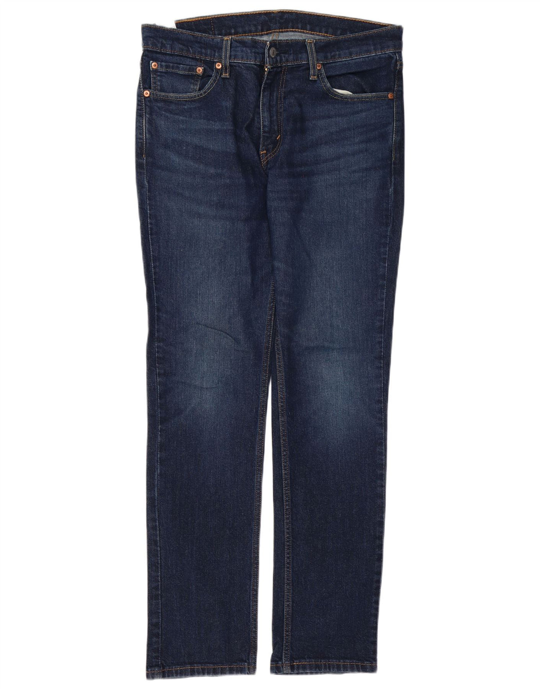 Levi's Herre 511 Slim Jeans W33 L32 Marineblå Bomuld
