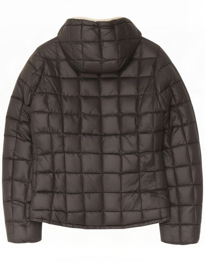 K-Way drenge hættepolstret jakke 8-9 år sort polyester
