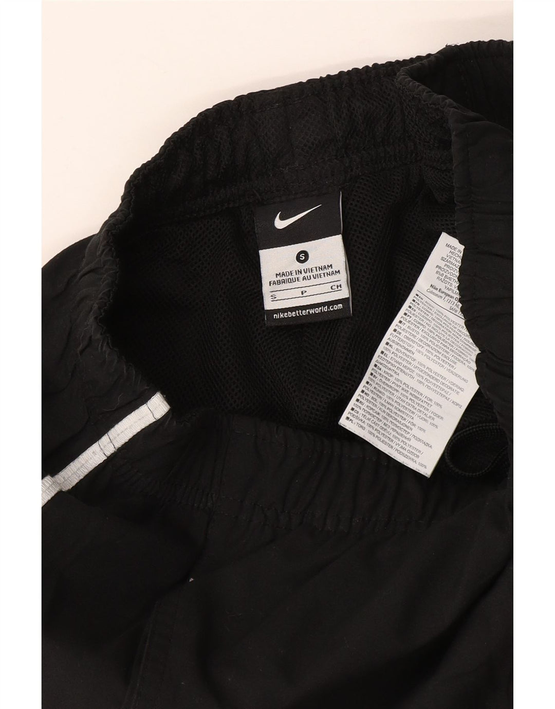 NIKE Grafisk træningsdragt bukser til mænd Joggers Lille sort nålestribe