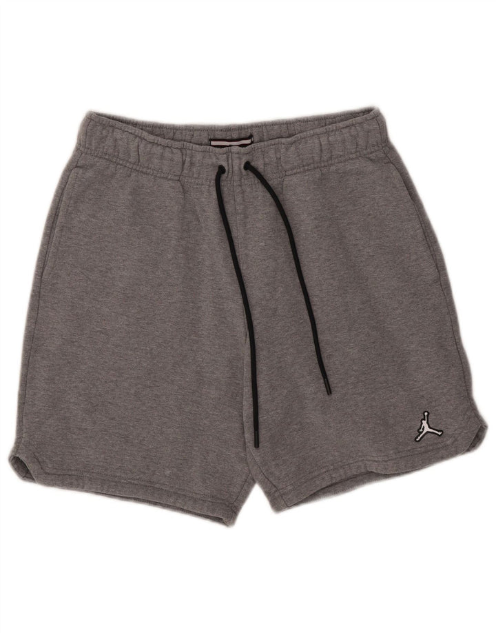 Jordan Sportsshorts til mænd Små grå bomuld