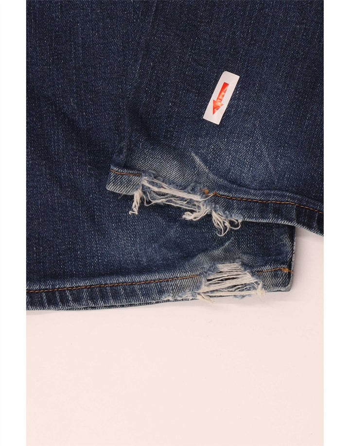 Diesel Herre Larkee Regular Straight Jeans W34 L32 Blå Bomuld