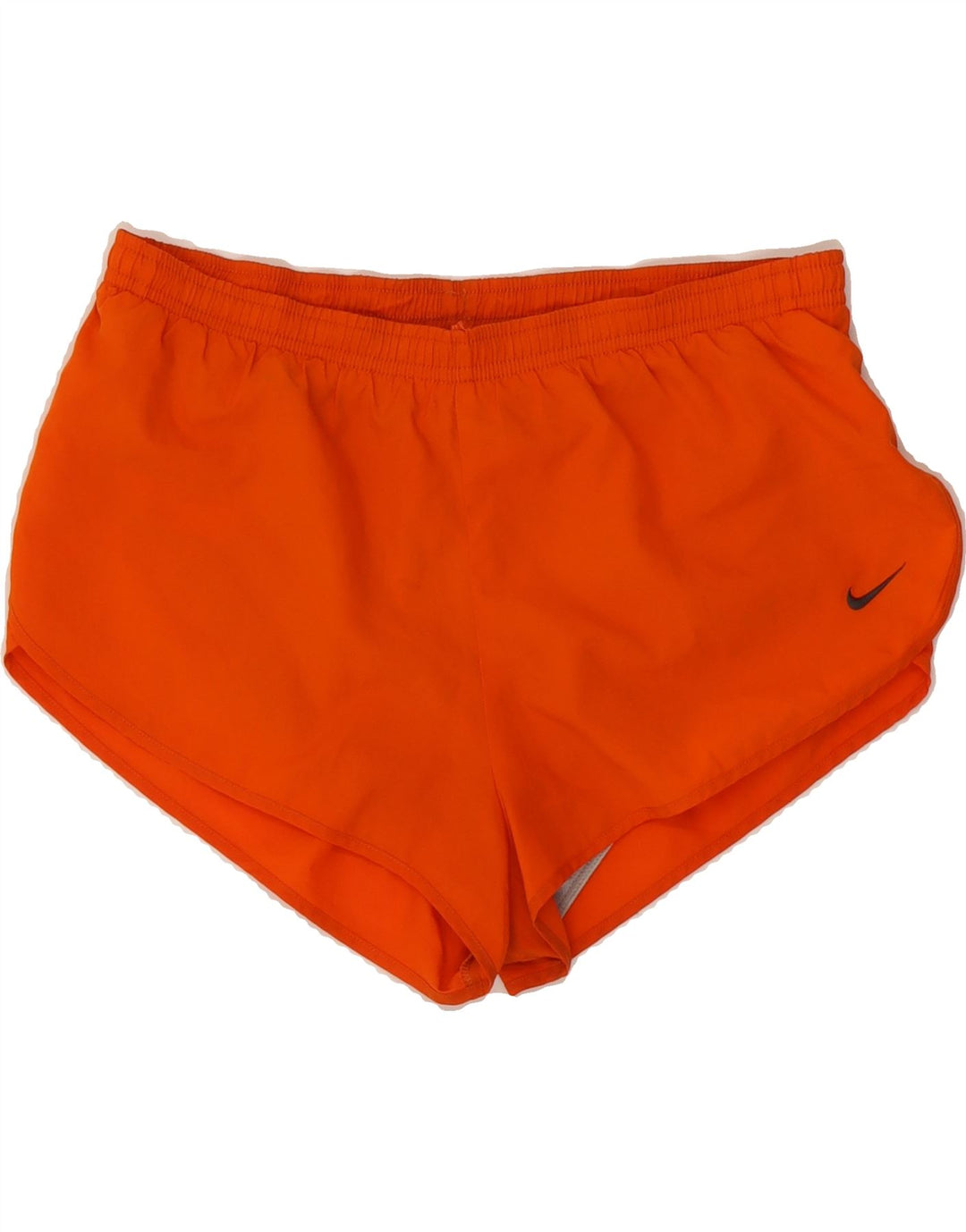 NIKE Womens Dri Fit Sport Shorts UK 12 Medium  Orange Vintage Nike and Second-Hand Nike from Messina Hembry 