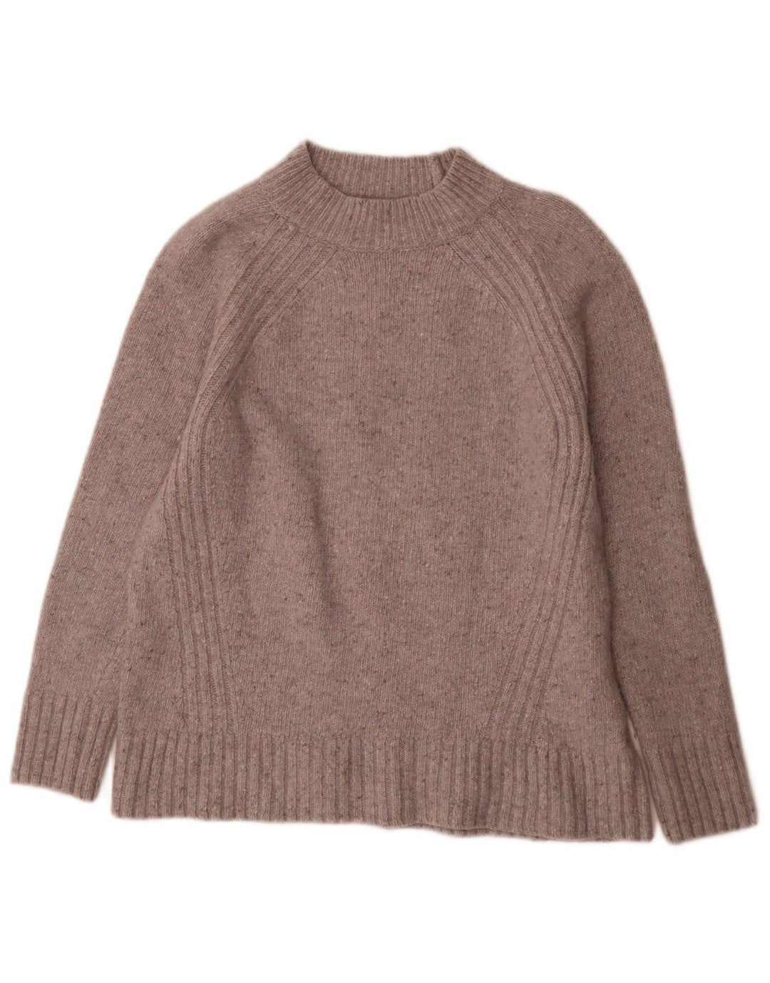 White Stuff Dame Turtle Neck Jumper Sweater UK 14 Large Grey Flecked