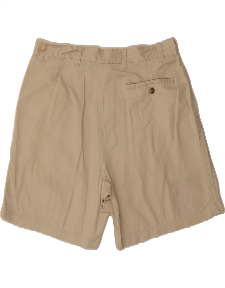 EDDIE BAUER Mens Pegged Chino Shorts W36 Large Beige Cotton Vintage Eddie Bauer and Second-Hand Eddie Bauer from Messina Hembry 