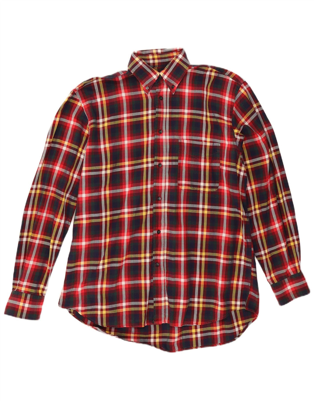 Vintage herre flannel skjorte str. 16 41 Stor rød ternet