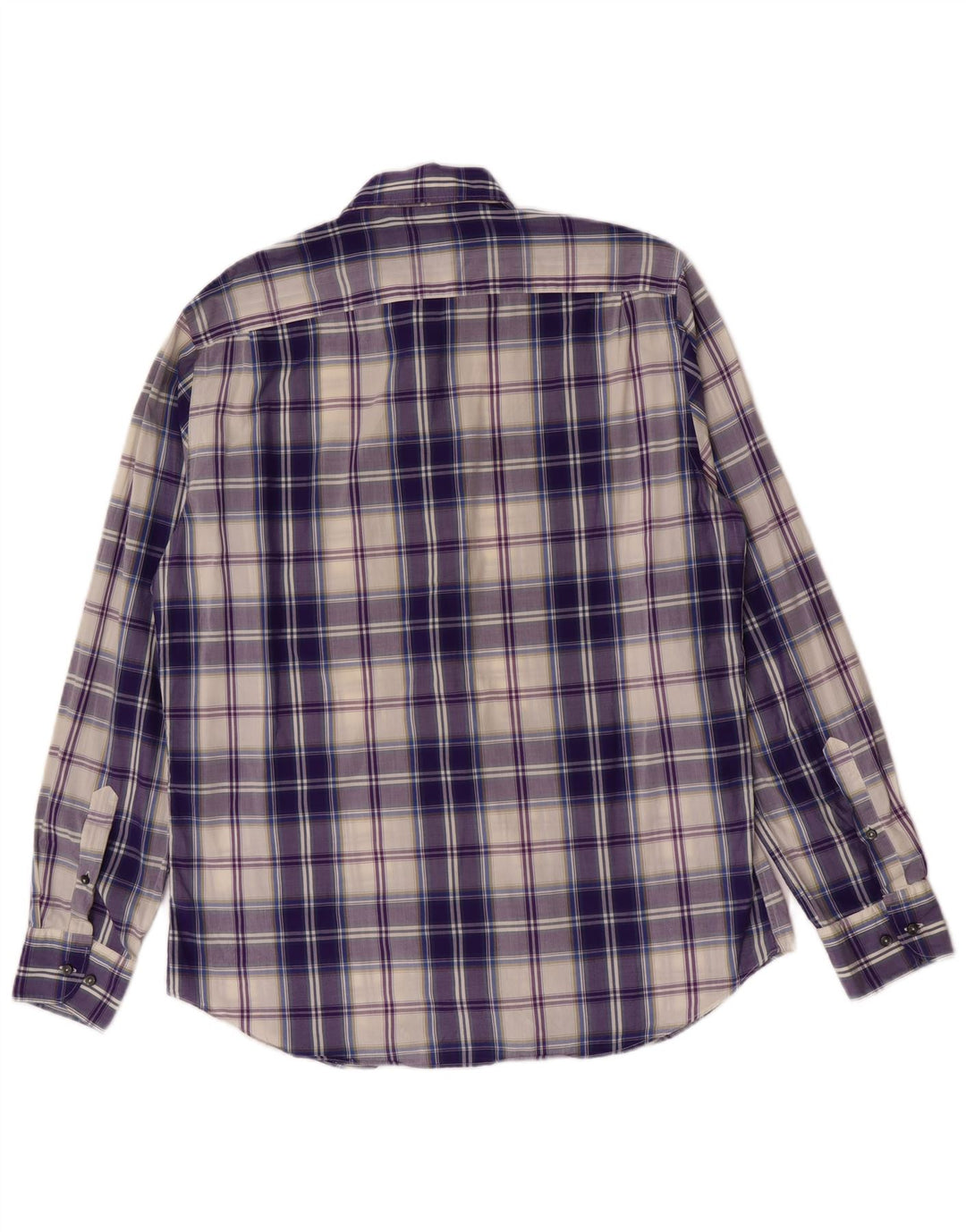 Massimo Dutti Herreskjorte Stor lilla ternet