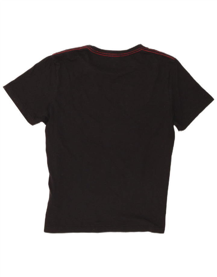 Gant Herre Grafisk T-Shirt Top 2XL Sort Bomuld