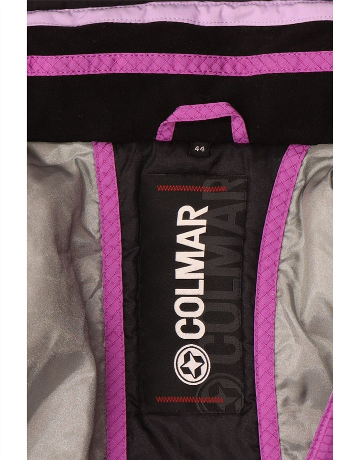 Colmar Dame Hætte Skijakke EU 44 Medium Lilla Colourblock