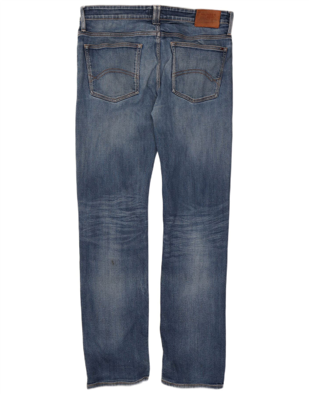Tommy Hilfiger Straight Jeans til mænd W36 L34 Blå Bomuld