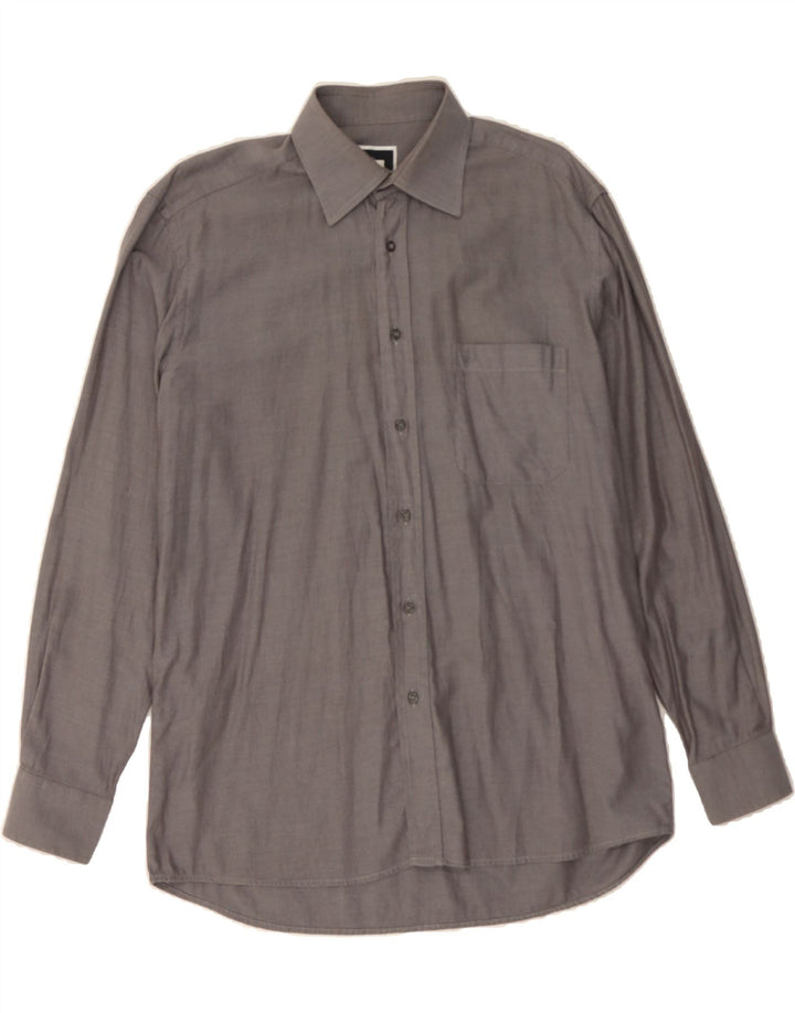 ROCCOBAROCCO Mens Shirt Size 40 Medium Grey Vintage Roccobarocco and Second-Hand Roccobarocco from Messina Hembry 