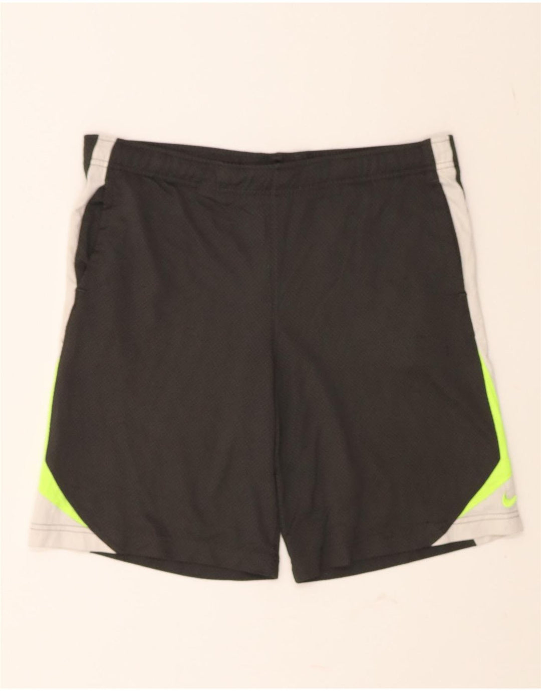 NIKE Mens Sport Shorts Medium  Grey Colourblock Polyester Vintage Nike and Second-Hand Nike from Messina Hembry 