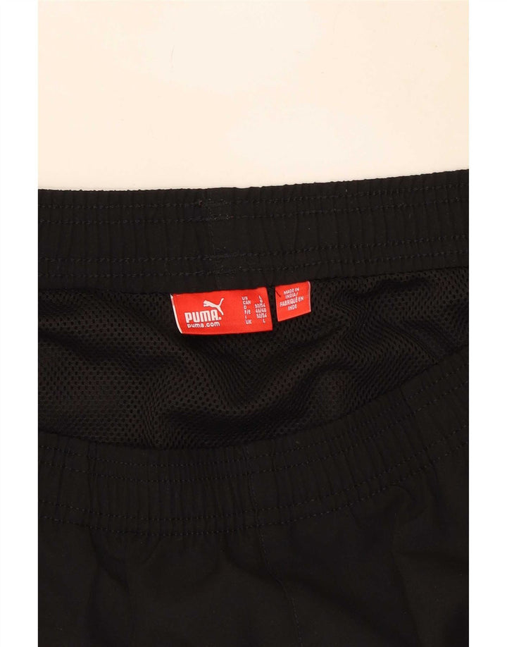 Puma Herre grafiske sportsshorts Large Sort