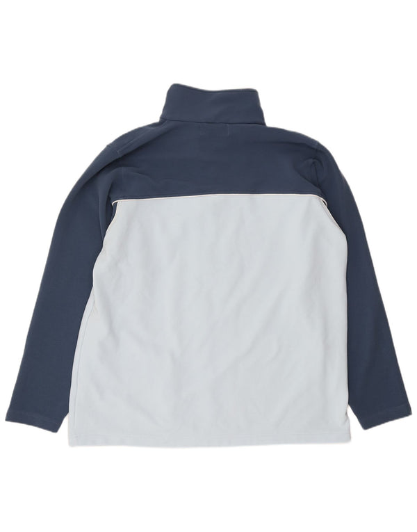KAPPA Træningsdragt til mænd Topjakke 2XL Blå Colourblock Polyester