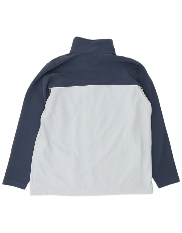 KAPPA Træningsdragt til mænd Topjakke 2XL Blå Colourblock Polyester