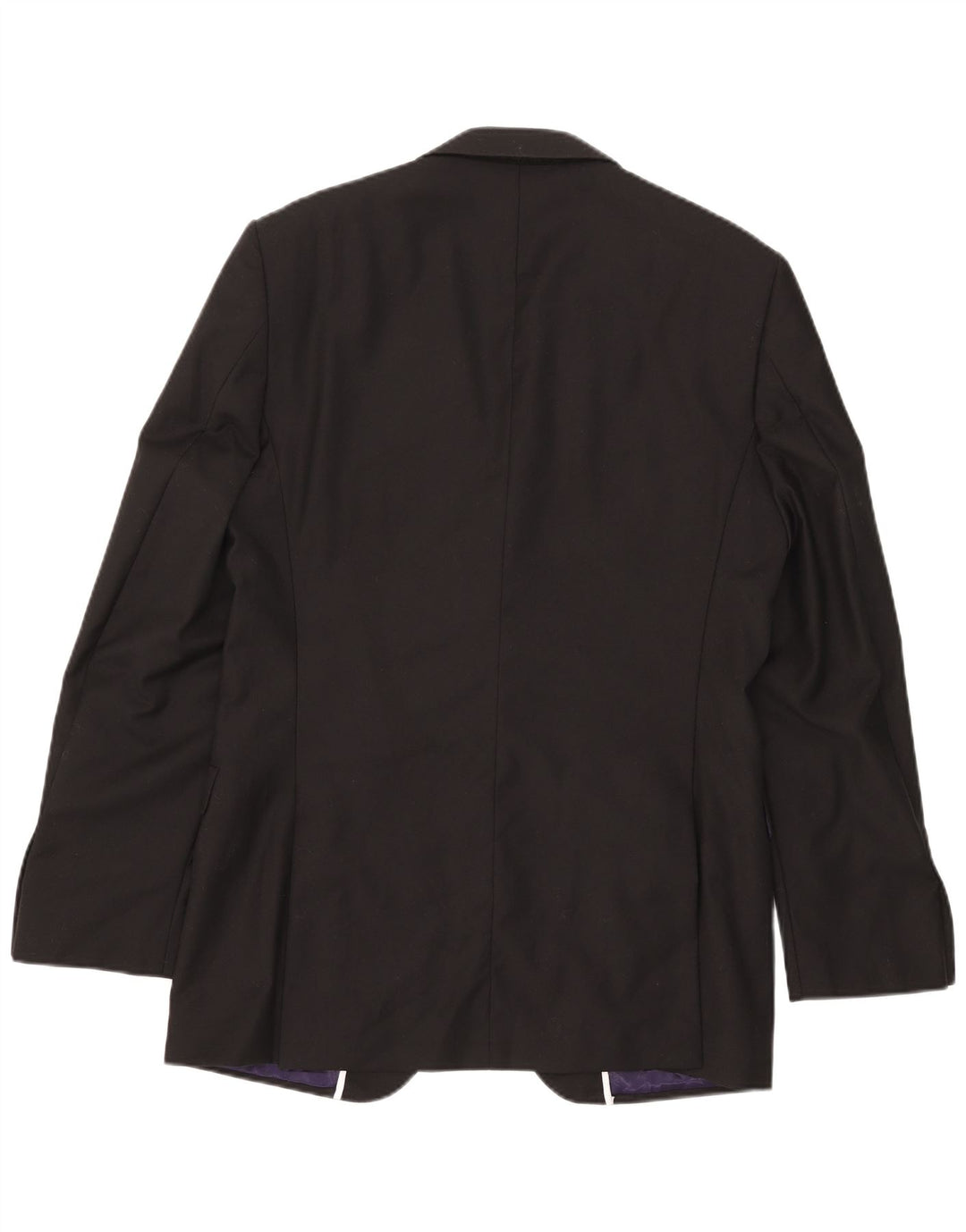 Marks & Spencer Herre lang 2-knaps blazerjakke UK 40 Medium Sort Uld
