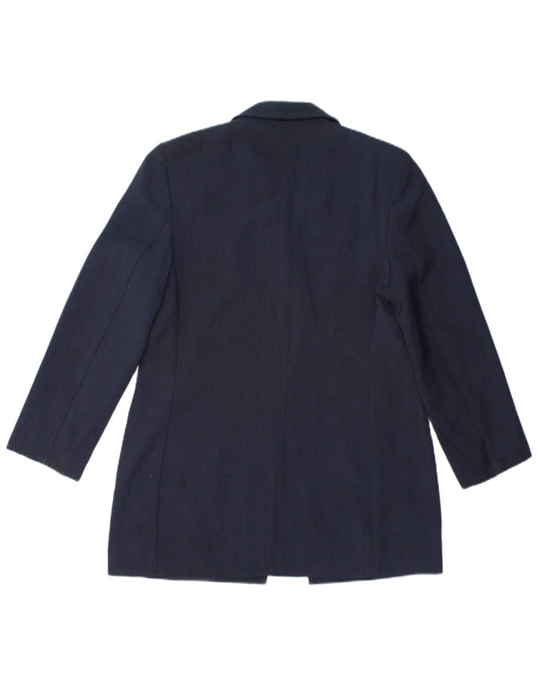 Marks & Spencer Dame St. Michael Blazer Jacket UK 10 Small Navy Blue