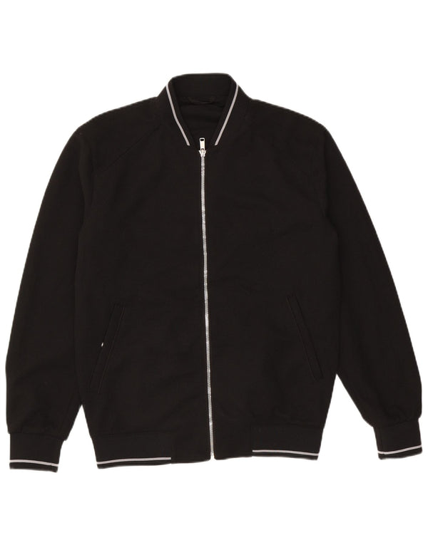 Zara Træningsdragt til mænd Topjakke Medium Sort Polyester
