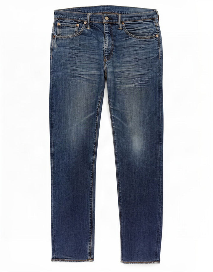 Levi's Herre 508 Straight Jeans W34 L30 Blå Bomuld