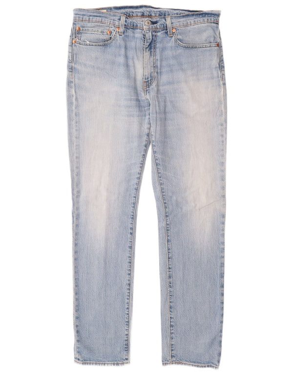 LEVI'S Herre 511 Slim Jeans W34 L32 Blå Bomuld