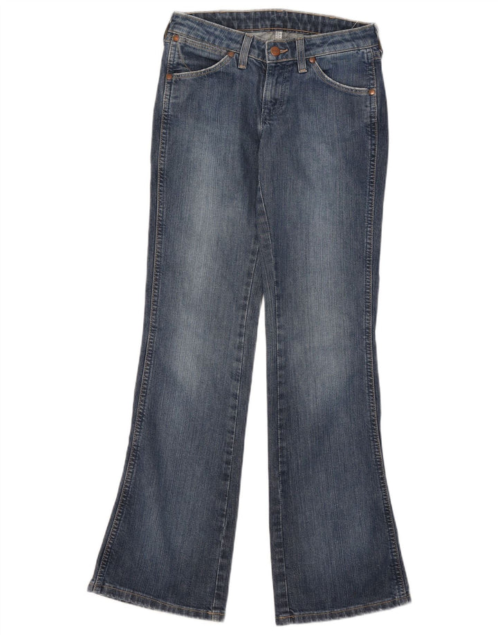 Wrangler Dame Eve Bootcut Jeans W28 L32 Blå Bomuld